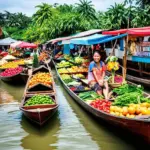 Floating Market Boat