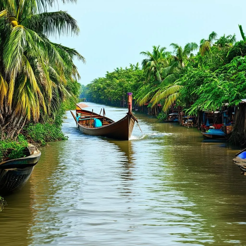 Scenic Boat Tour in the Mekong Delta