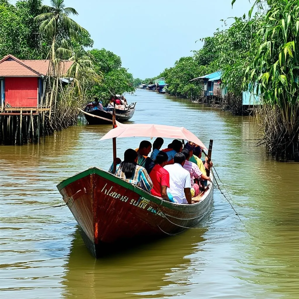 Boat Trip on Mekong Delta