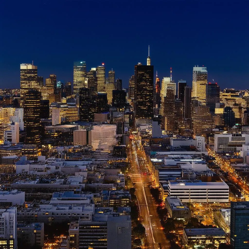 Melbourne Cityscape