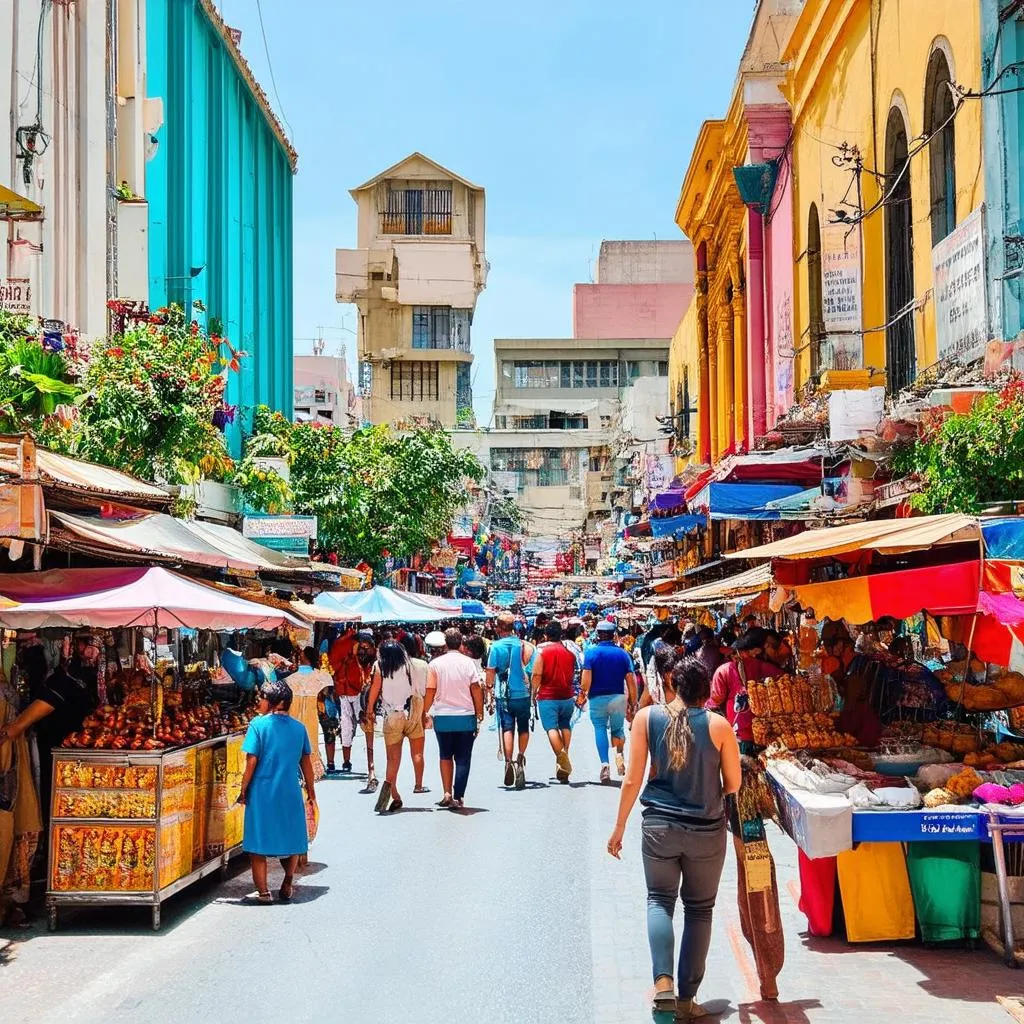 Vibrant Mexico City Streets