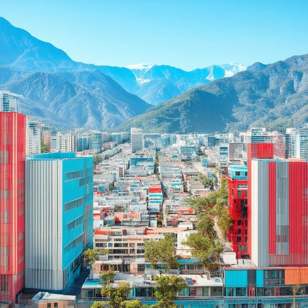 Mexico City skyline