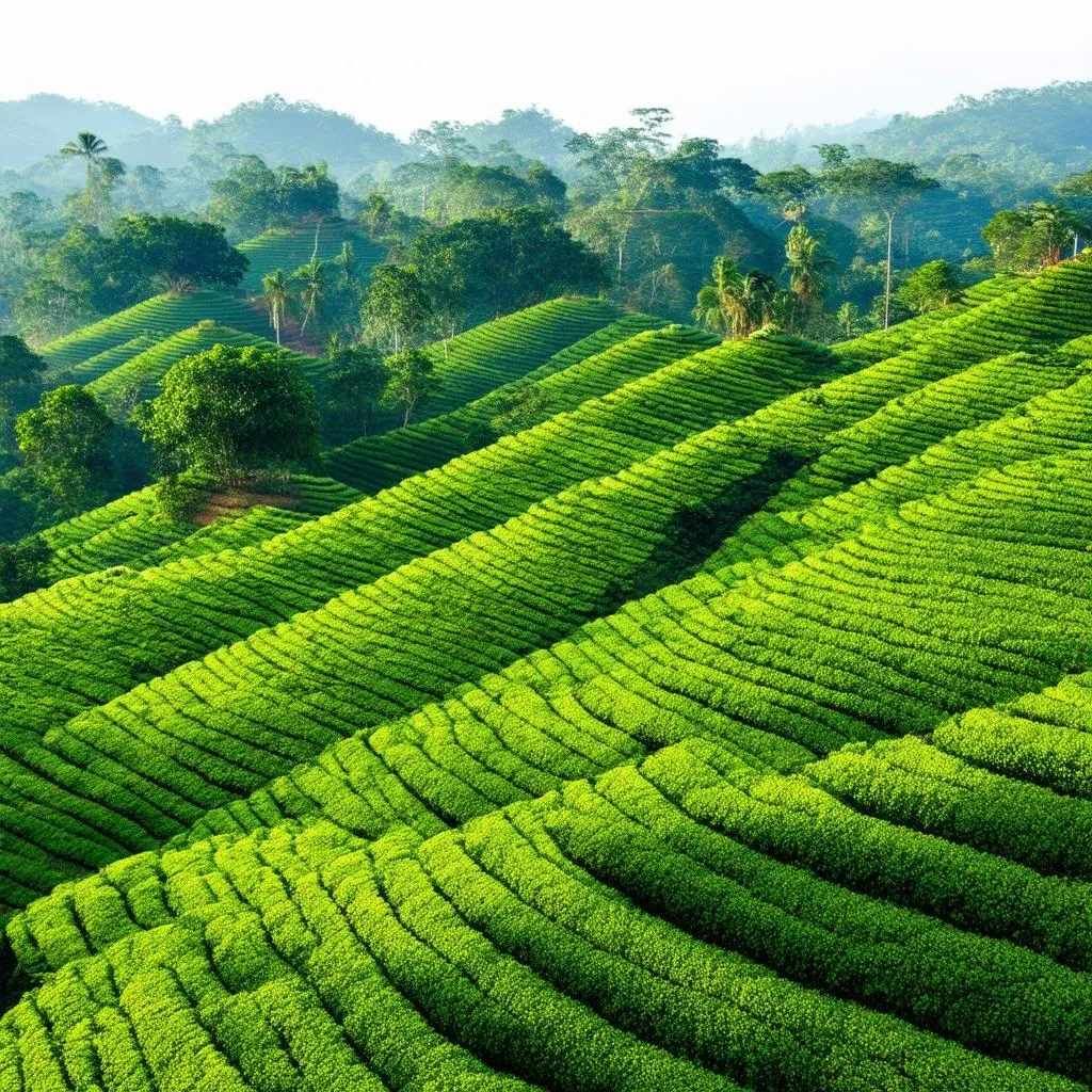 Moc Chau Tea Hills