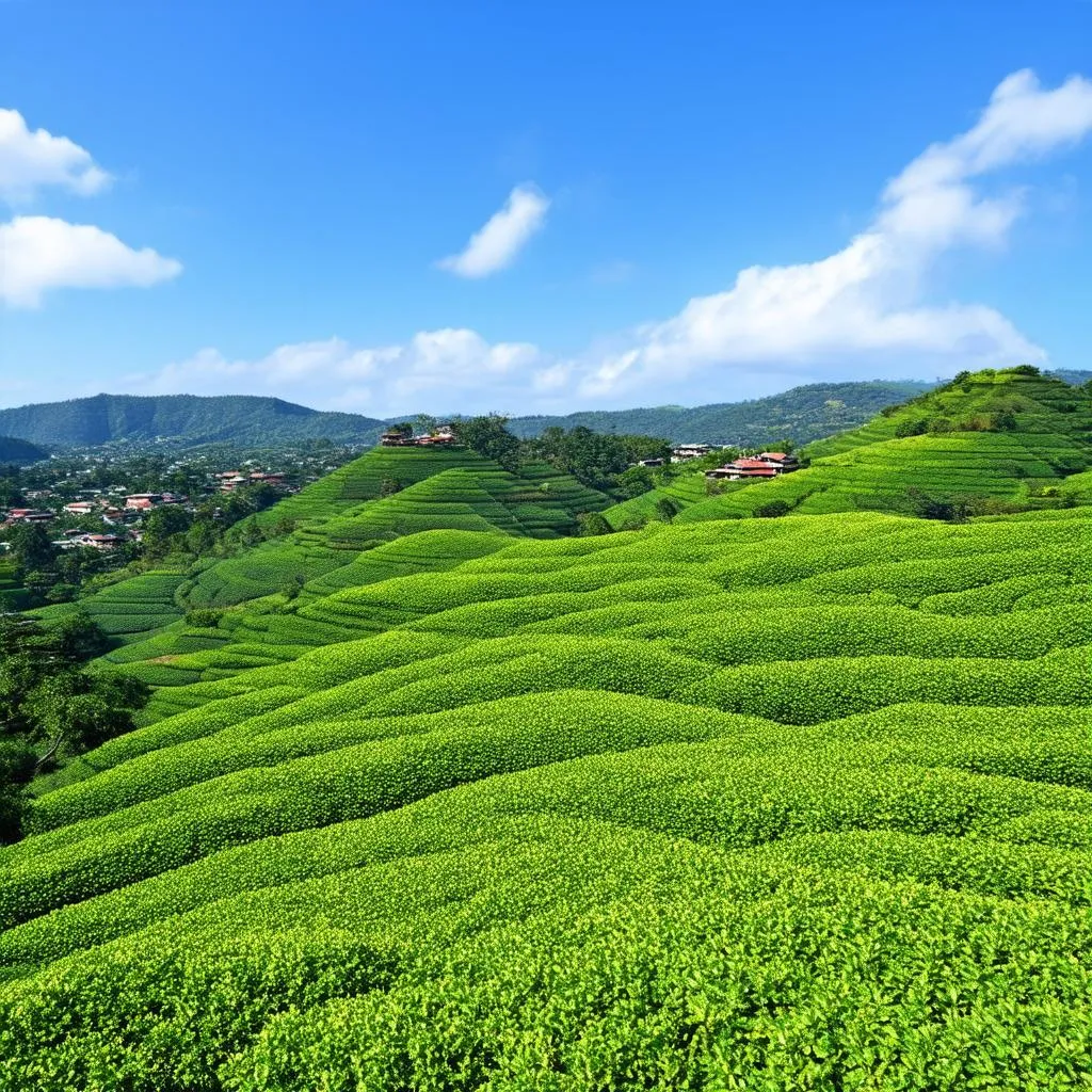 Moc Chau Tea Hills