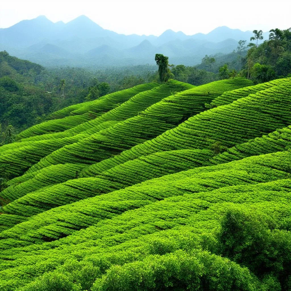 Moc Chau Tea Hills