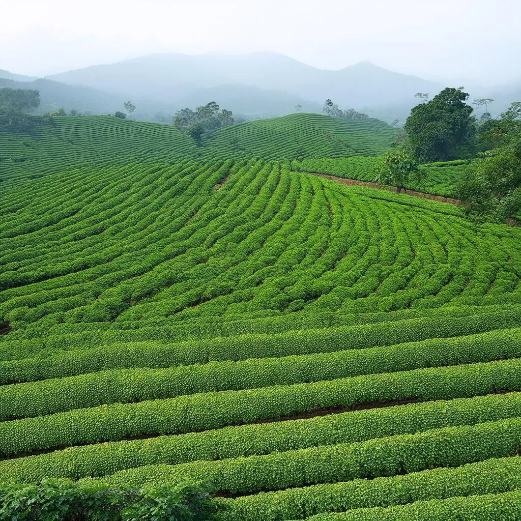 Moc Chau Tea Plantation