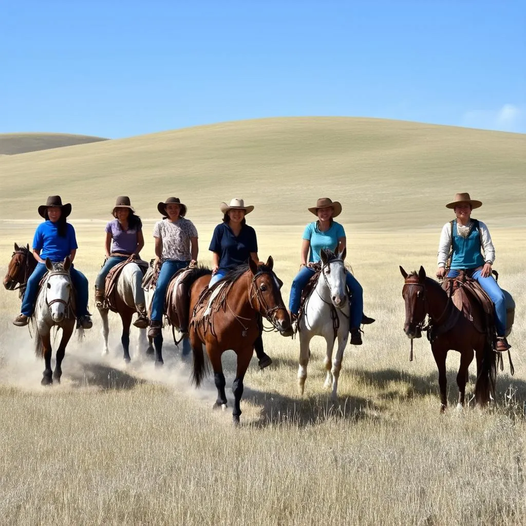 Horseback Riding in Mongolia