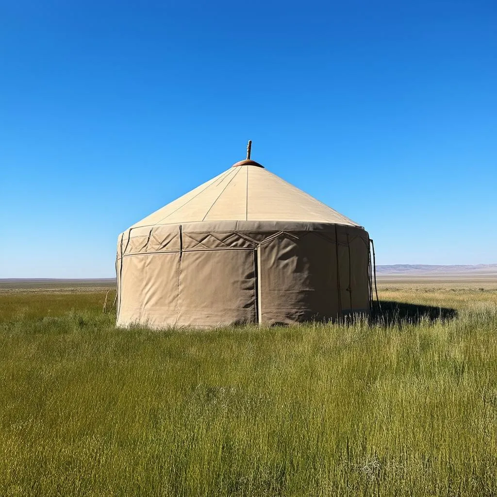 Traditional Mongolian Yurt