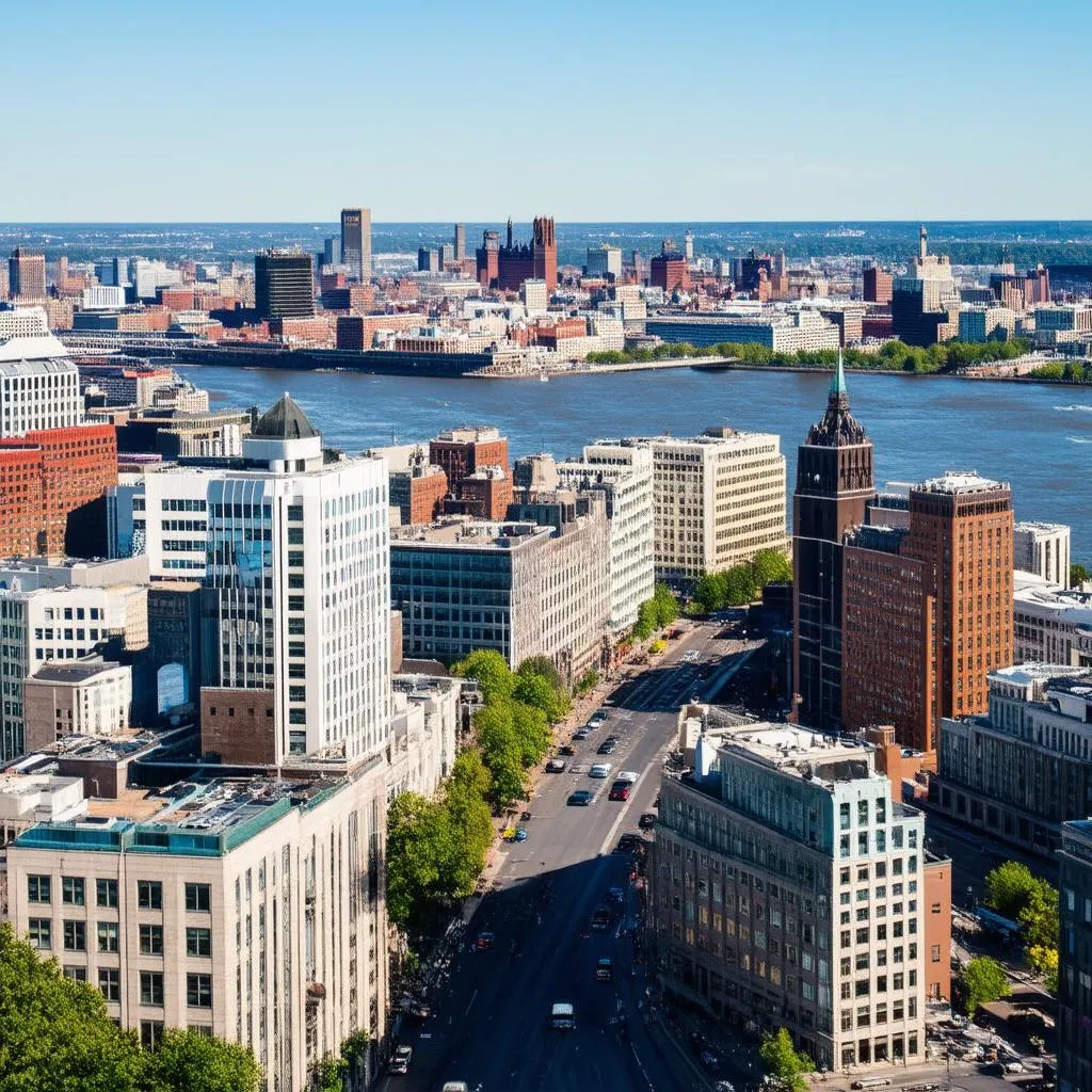 Montreal Cityscape