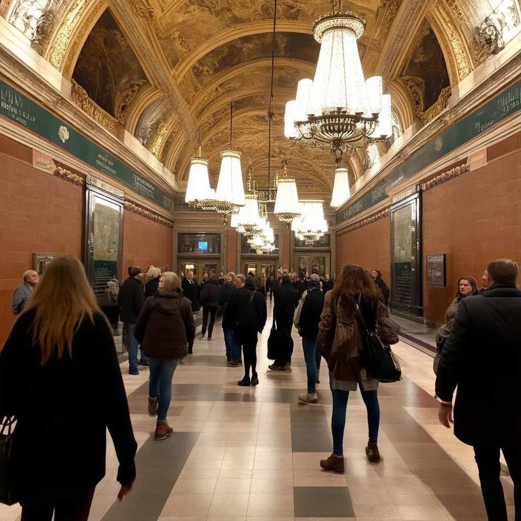 Moscow Metro Station