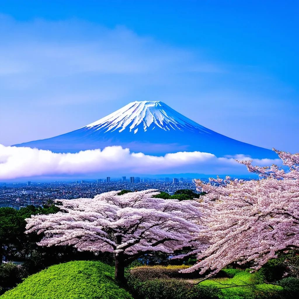 Mount Fuji in Japan