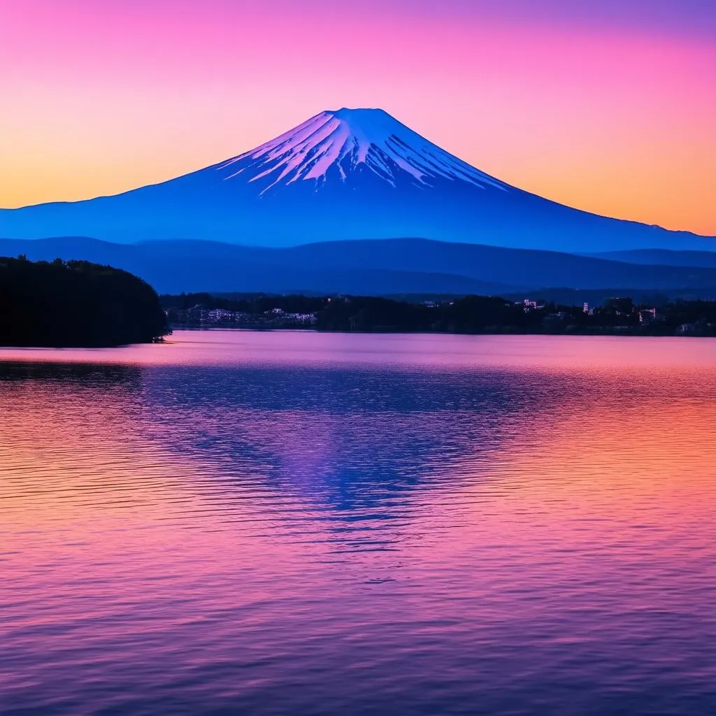 Mount Fuji Reflection