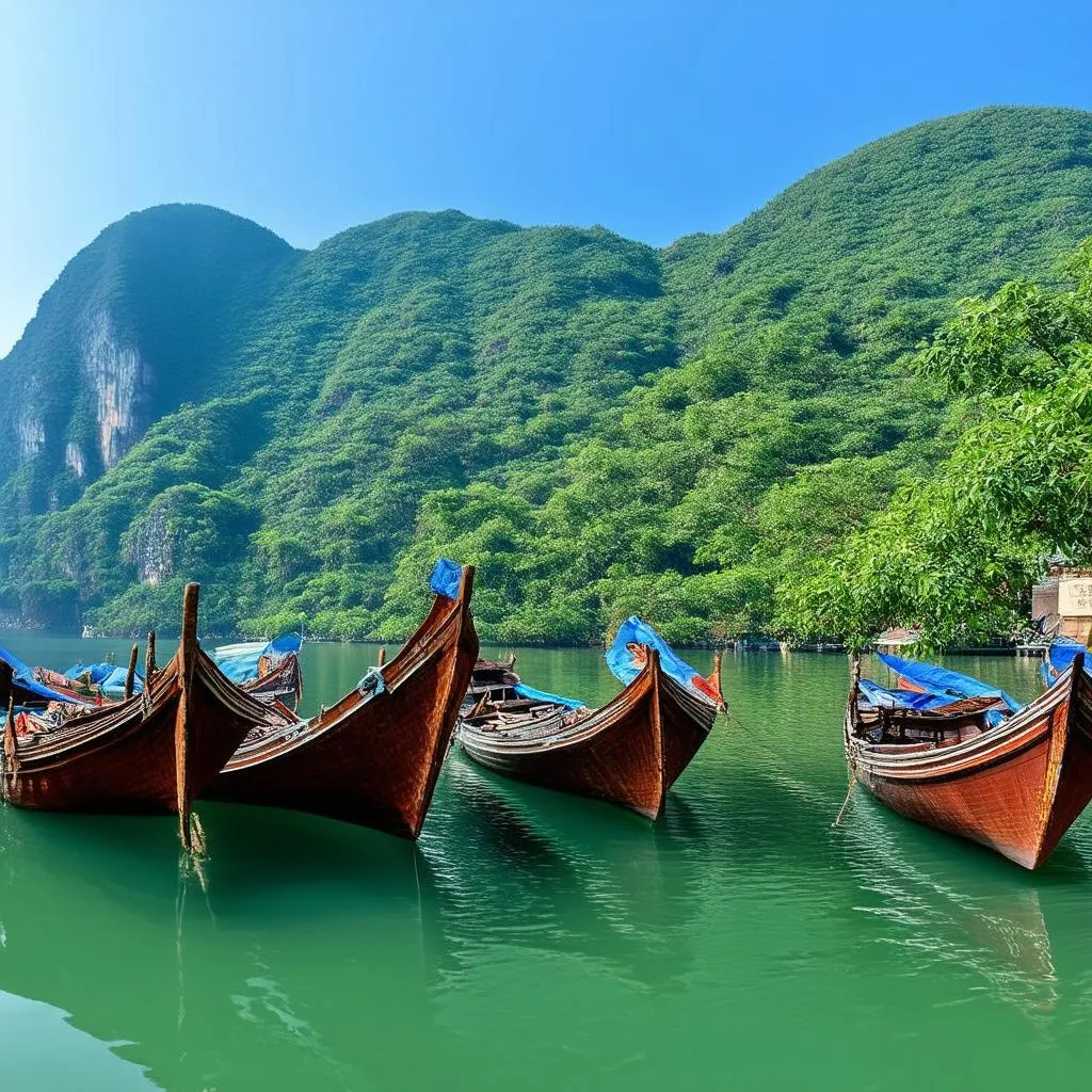 Na Hang Lake Panorama