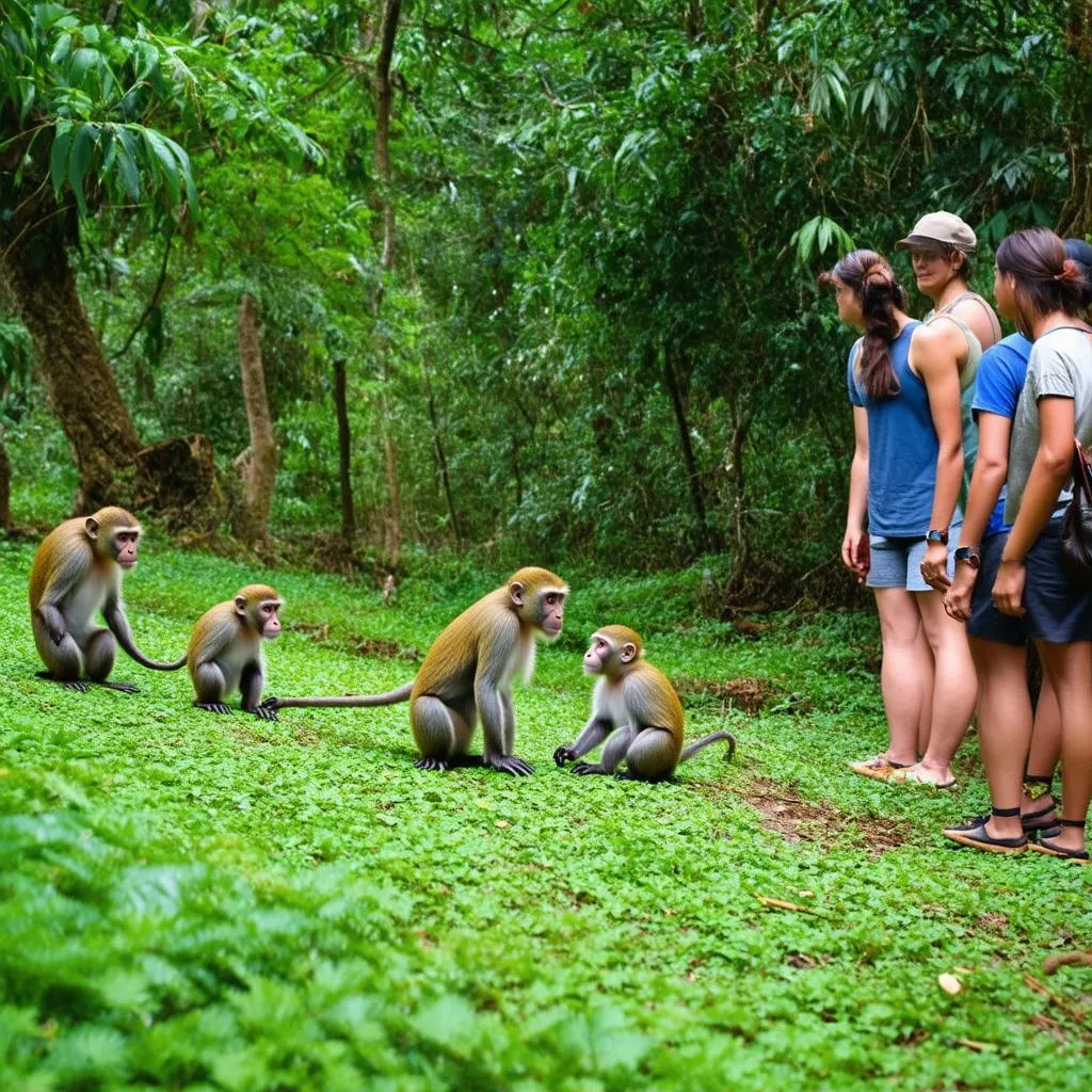 Wildlife spotting in Nam Cat Tien