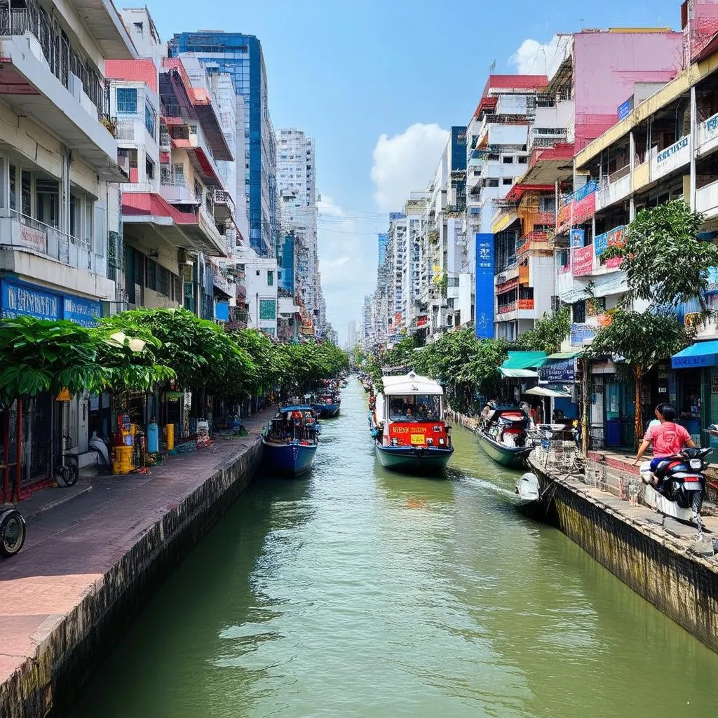 Nam Dinh cityscape