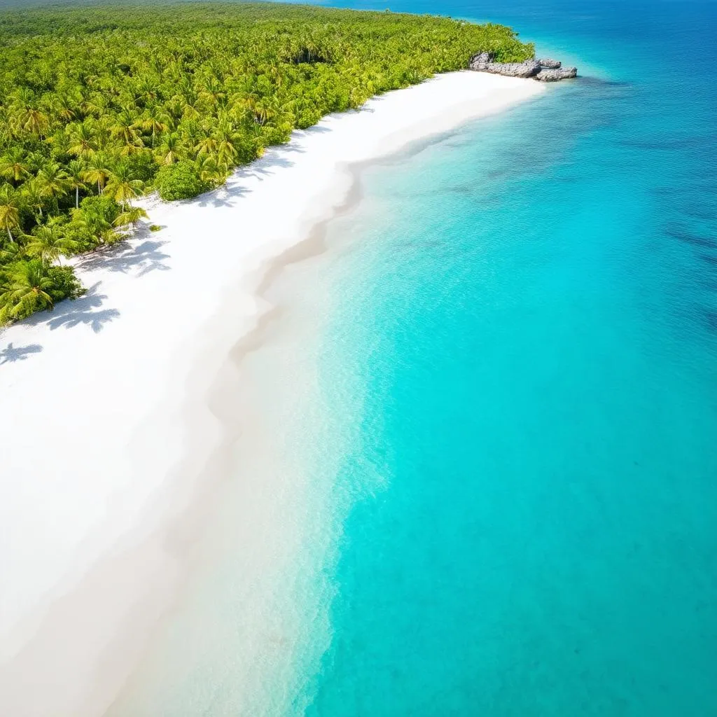 Nam Du Islands beach