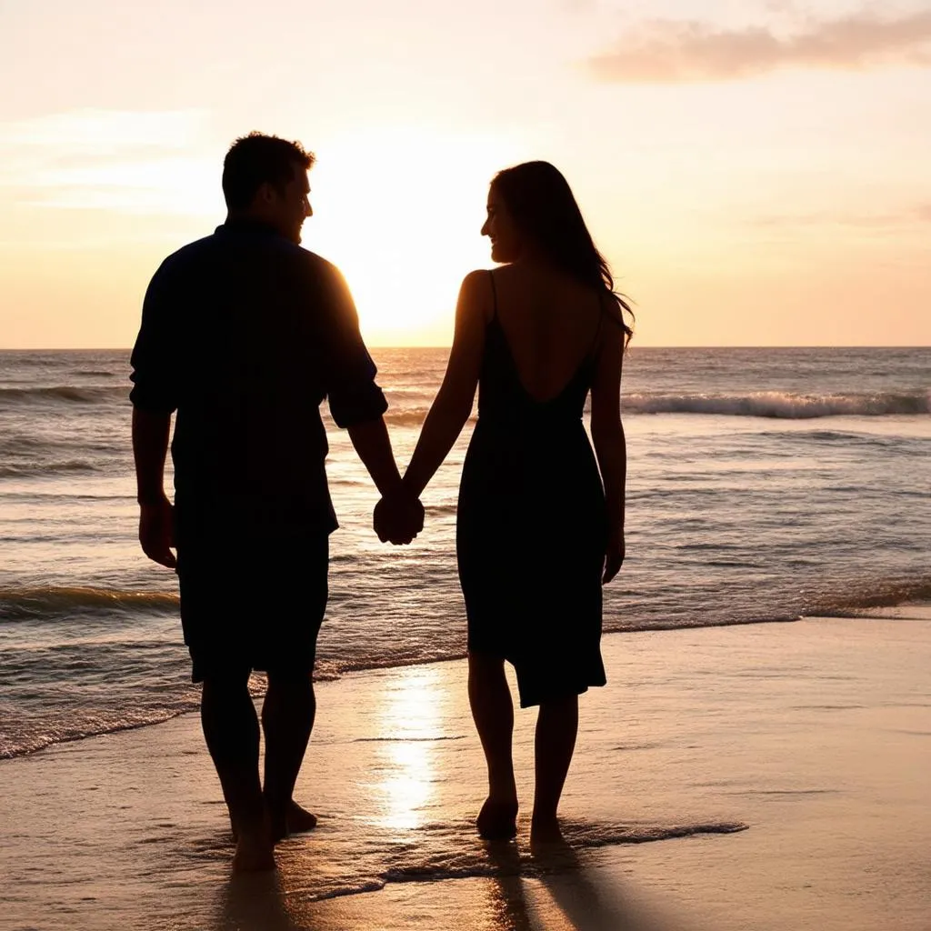 couple-walking-on-beach