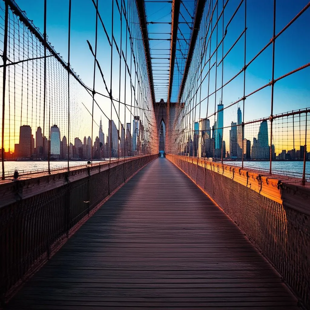 New York City Skyline View