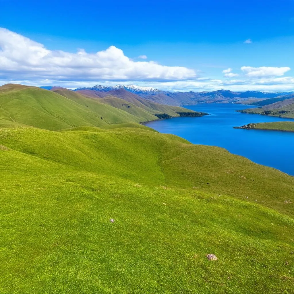 Stunning New Zealand landscape