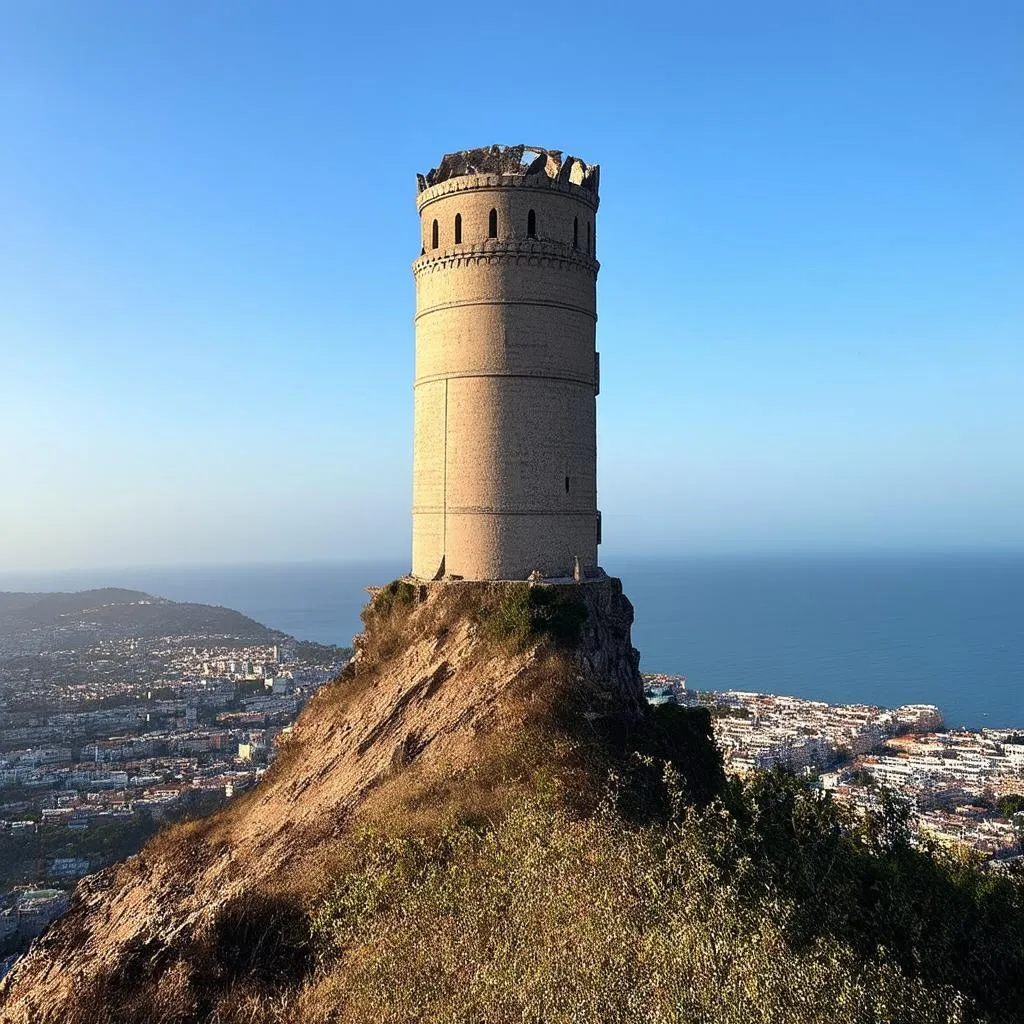 Ancient Nhan Tower in Phu Yen