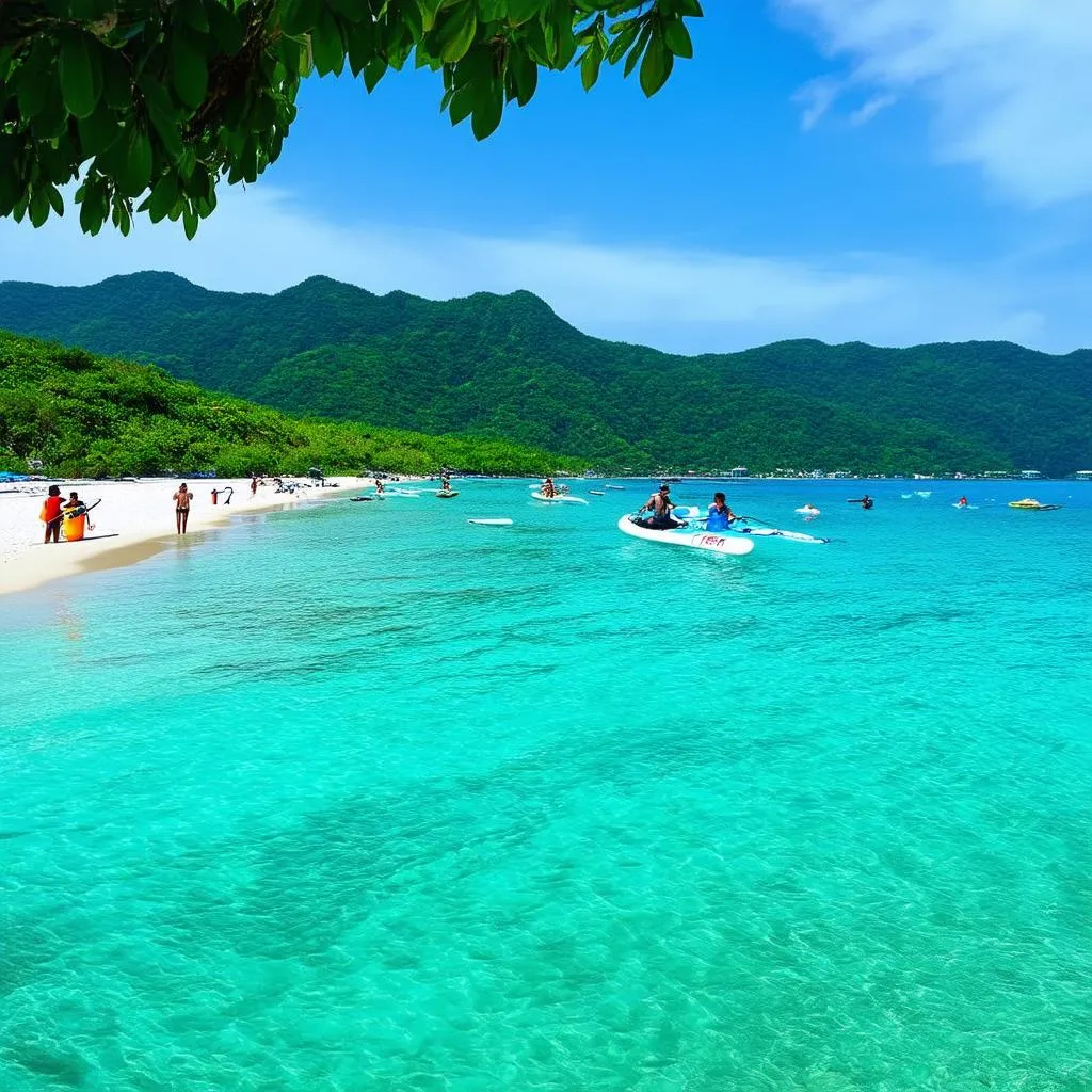 Scenic View of Nha Trang Beach