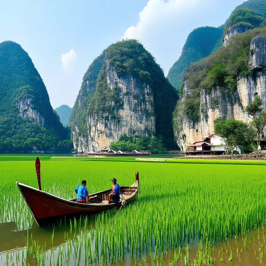 Spectacular view of Trang An, Ninh Binh