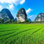 Ninh Binh Limestone Mountains