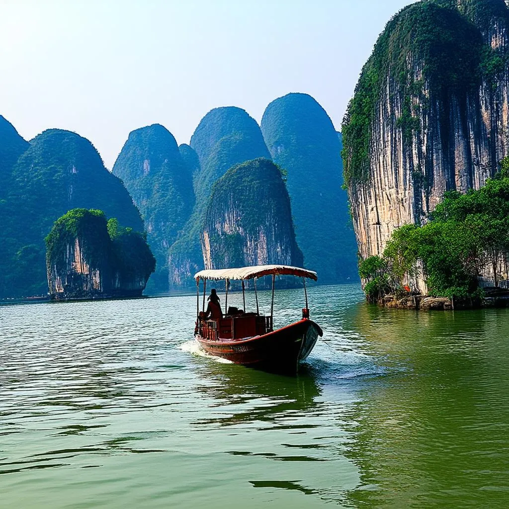 Ninh Binh Limestone Mountains