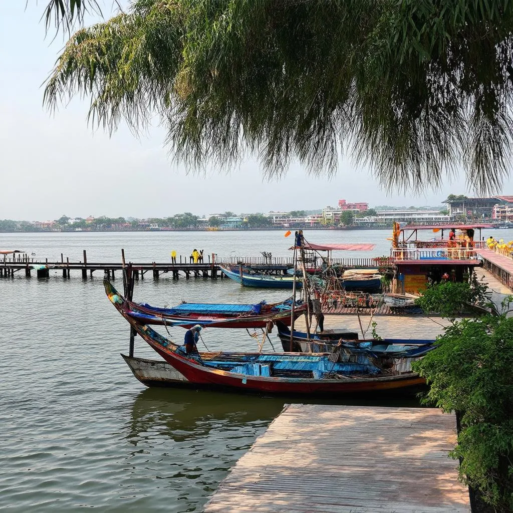 ninh kie pier