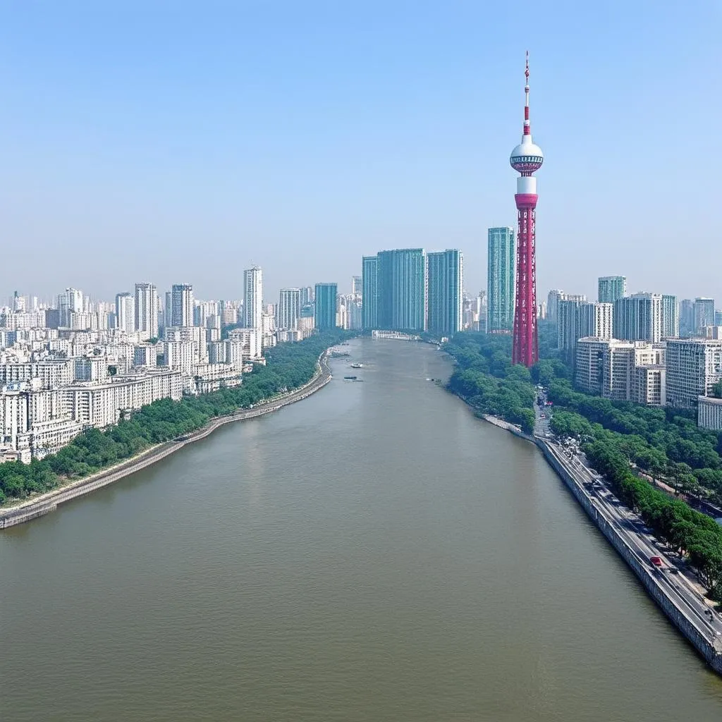 North Korean Skyline