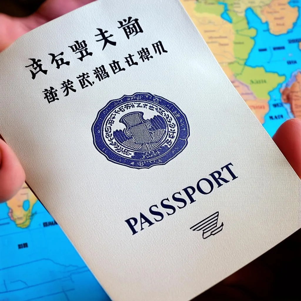 North Korean Passport