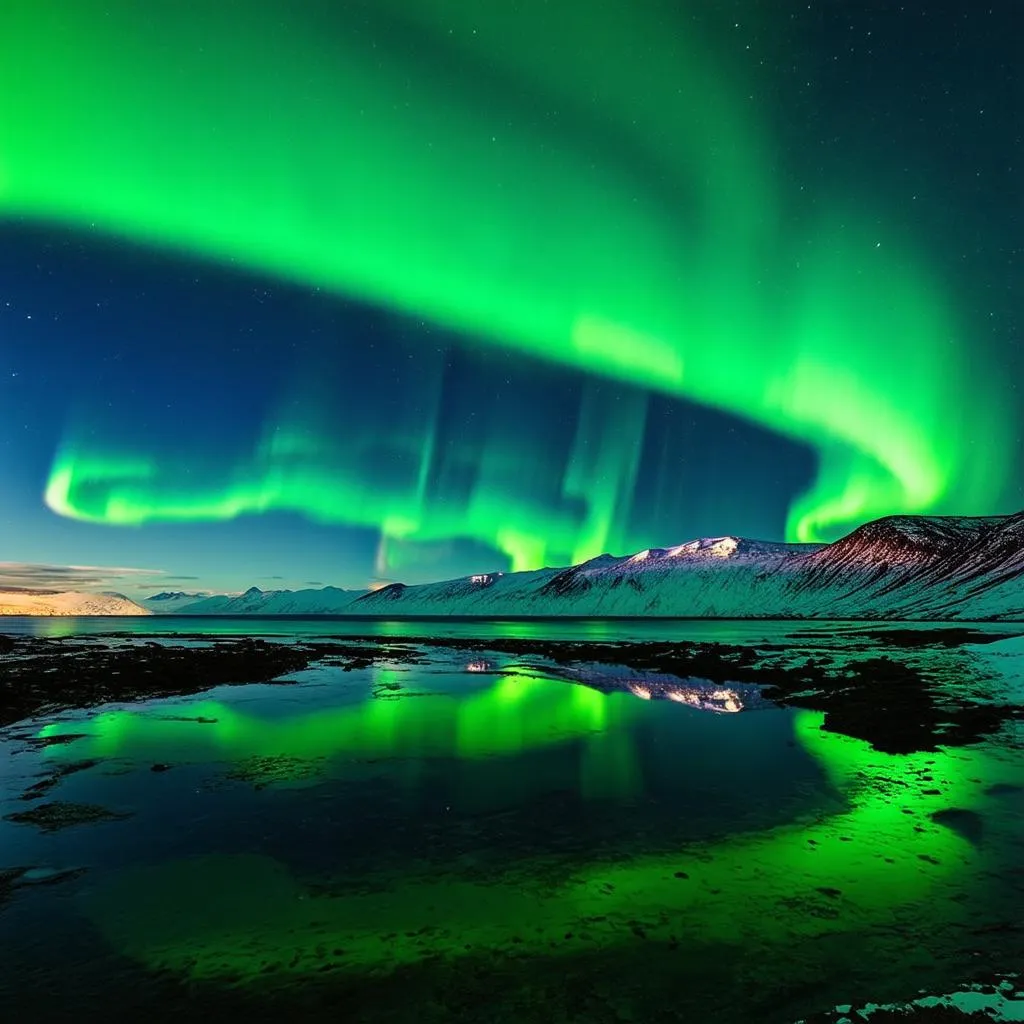 northern lights iceland