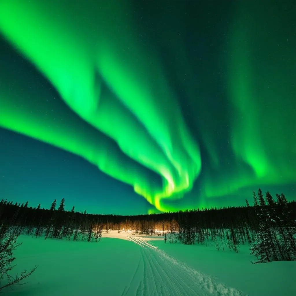 Northern Lights in Lapland