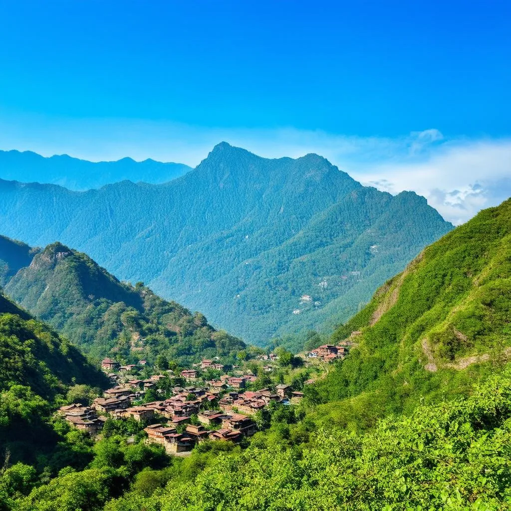 Mountains of Northwest Vietnam