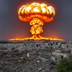 Nuclear Bomb Mushroom Cloud