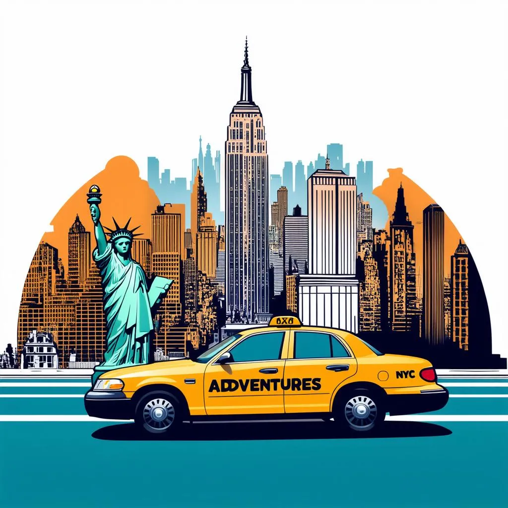 New York City Group Trip T-Shirt Design