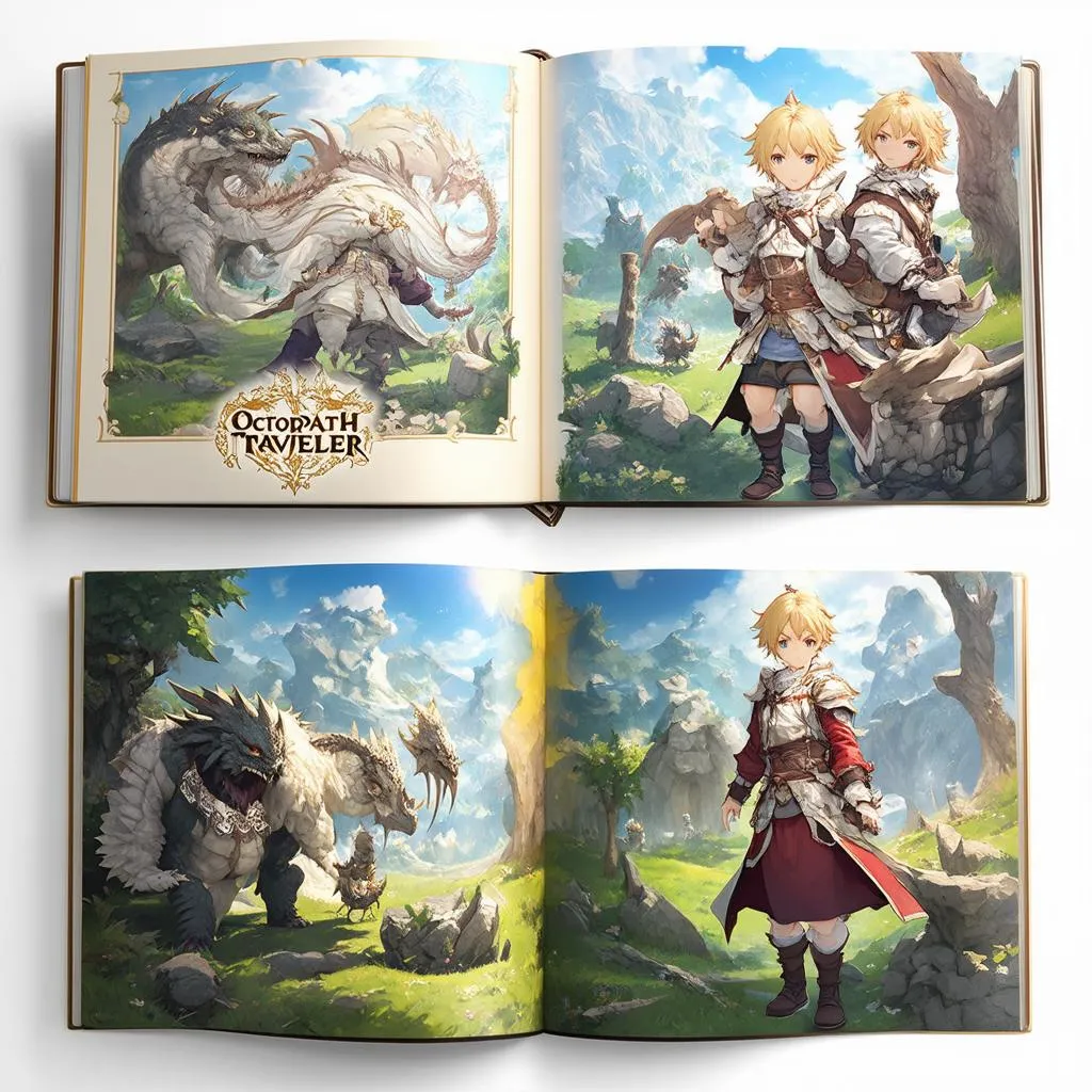 Octopath Traveler Artbook