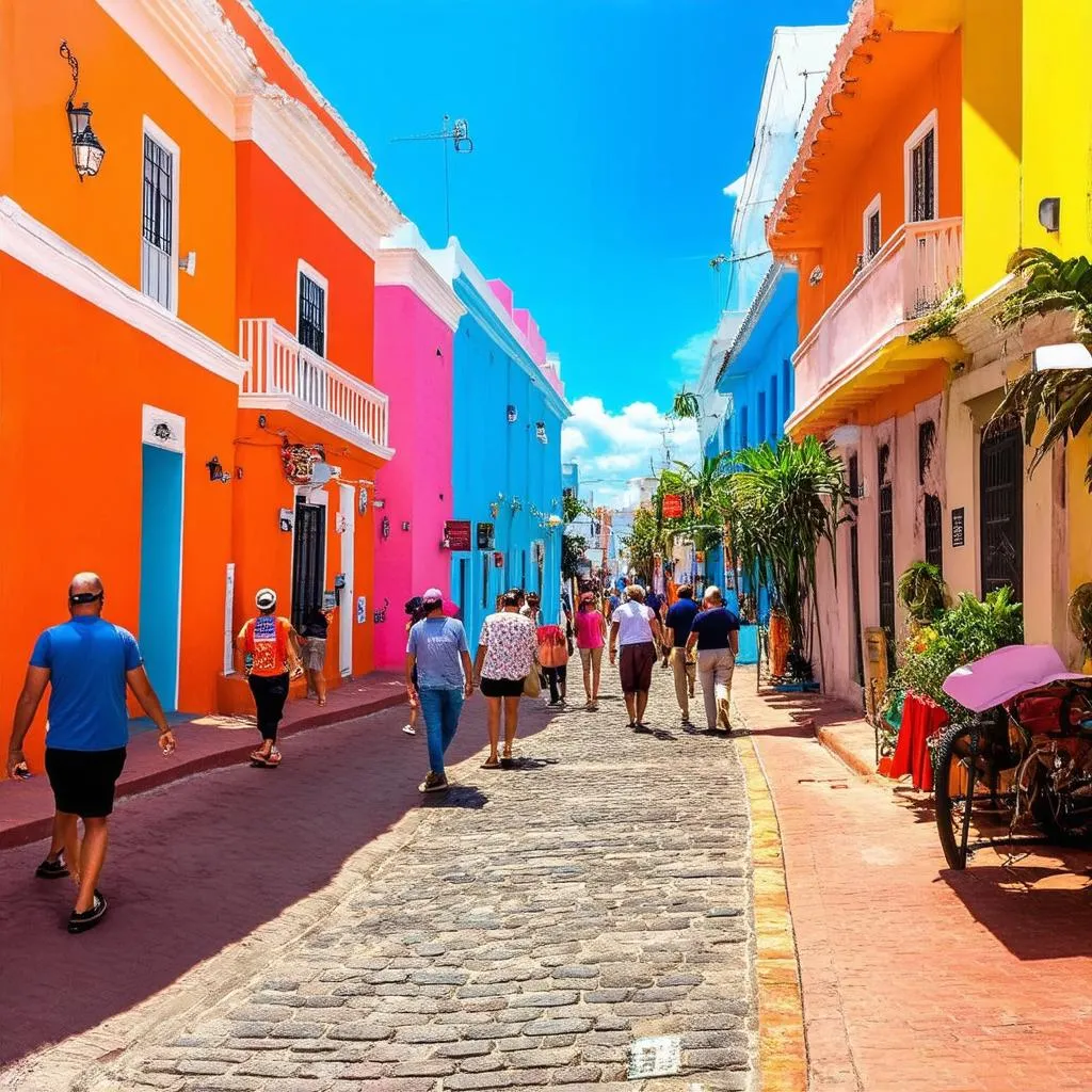 Old San Juan streets