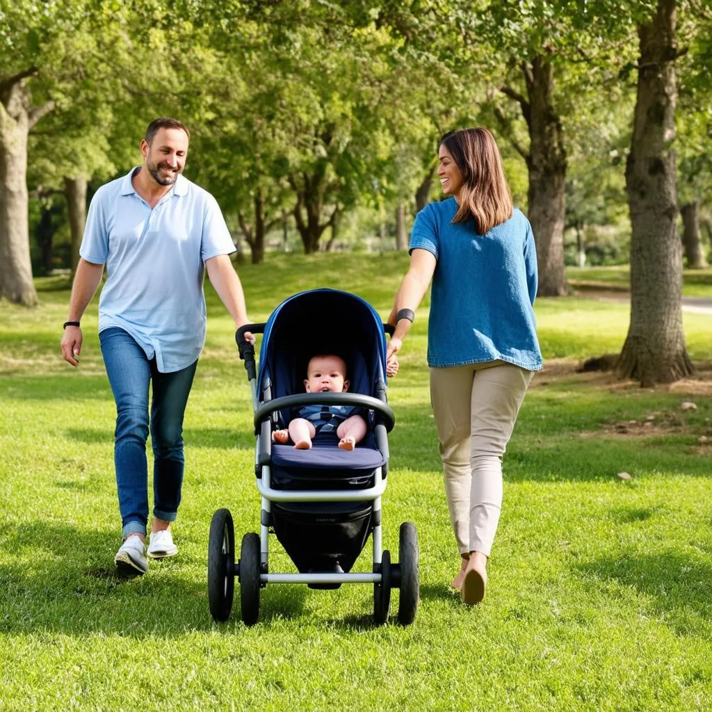 Stroller in Park