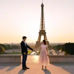 Romantic Paris getaway