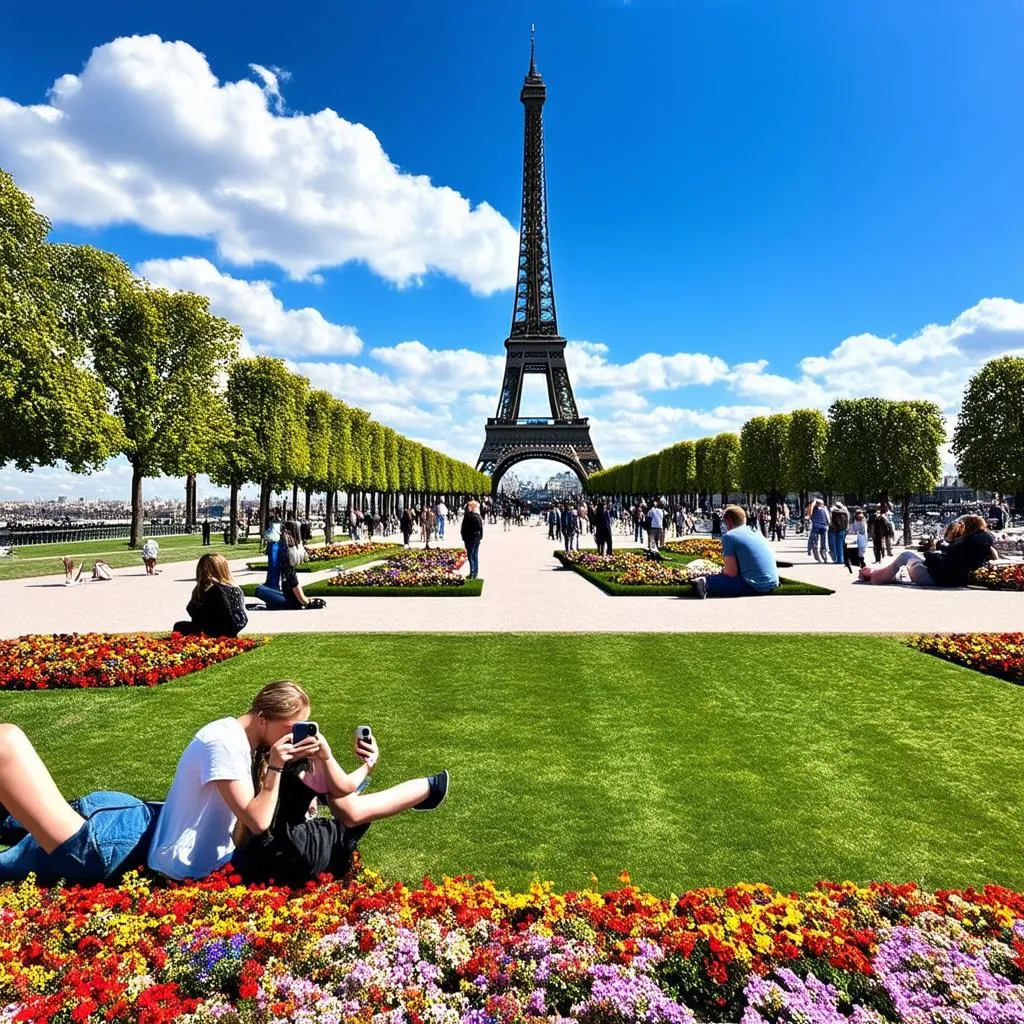 Eiffel Tower in Paris