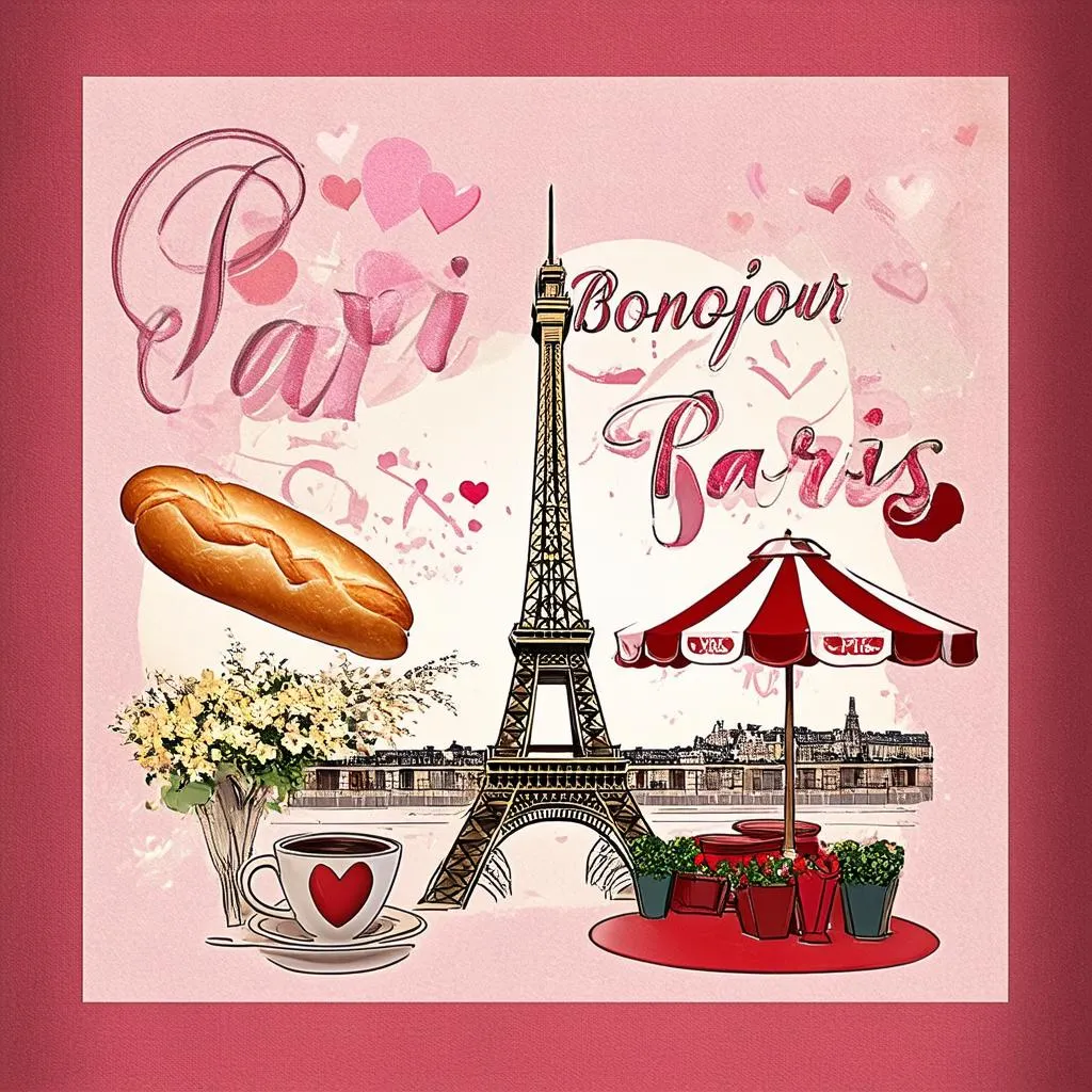 Paris Group Trip T-Shirt Design