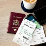 Passport and Boarding Pass