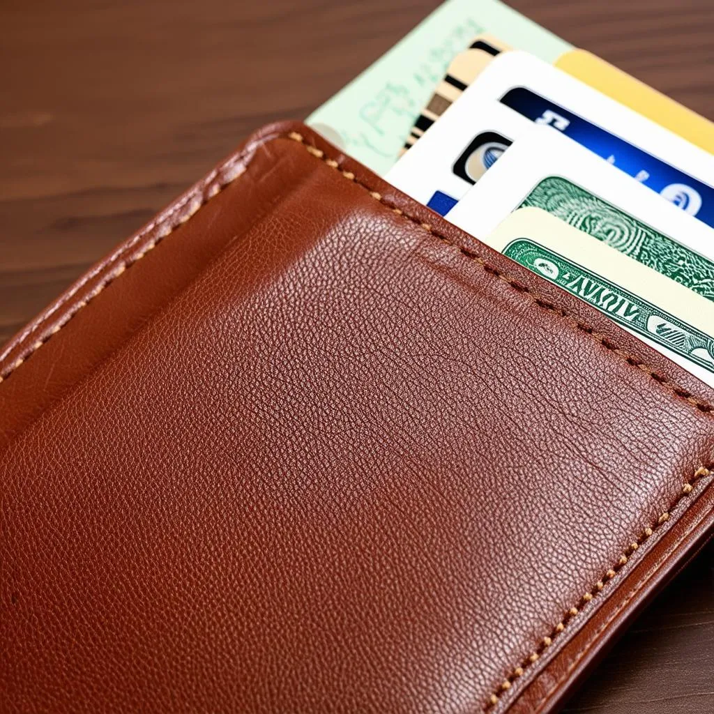 RFID-blocking passport holder