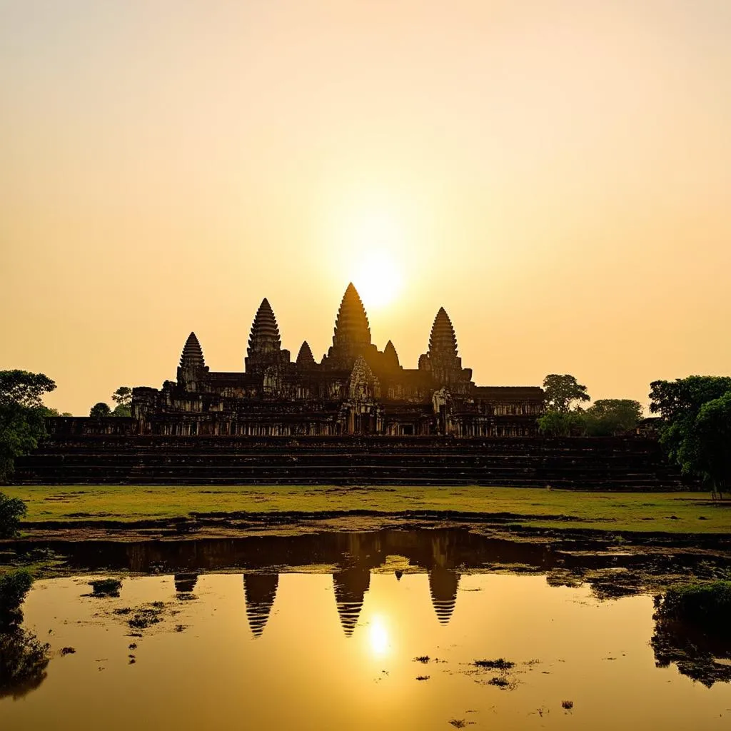 Angkor Wat at Sunrise