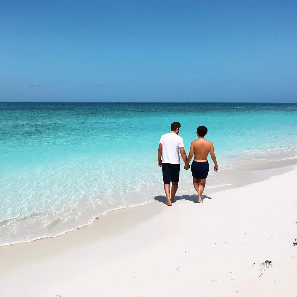 Peaceful beach