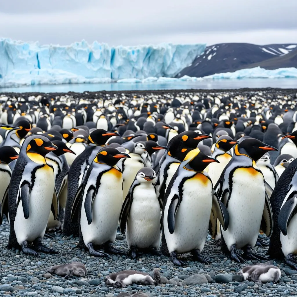 Penguin Colony Antarctica