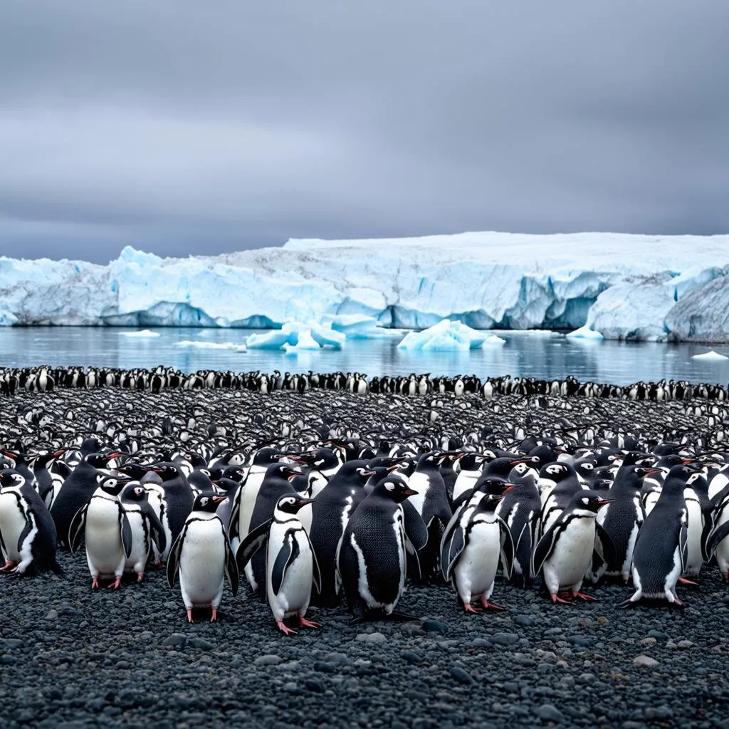 Penguin Colony Antarctica