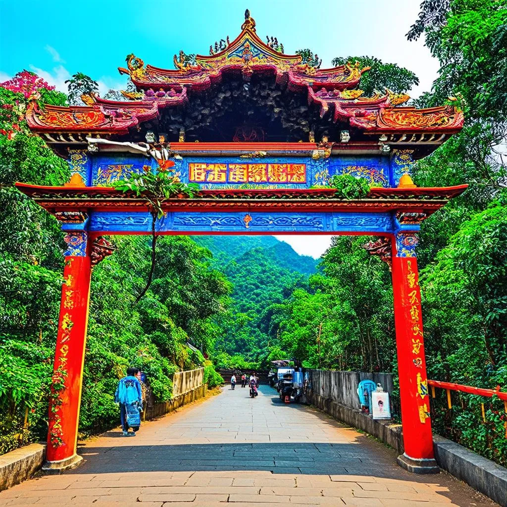 Perfume Pagoda Entrance