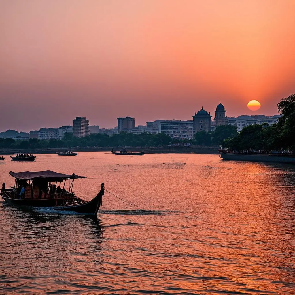 Perfume River Sunset